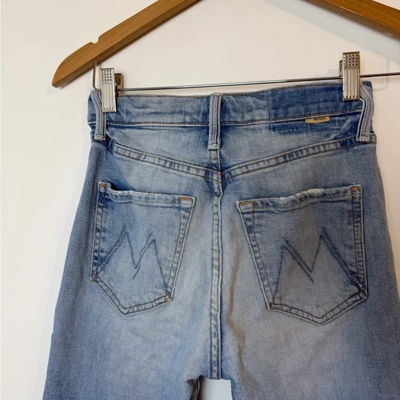 MOTHER The Tripper Light Wash Denim Jeans - Picture 4 of 5